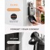 Vewaci Large Lock Box for Keys with Code, 4 Digits Combination Portable Key Lock Box with Resettable Spare Key, Weatherproof Key Safe Storage Lockbox for Home, Office Door Handle, No Drilling Needed