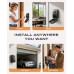 Vewaci Wall-Mounted Key Lock Box with Spare Keys, 4 Digits Lock Box for Keys with Code, Weatherproof & Large Capacity Outdoor Lockbox, Key Safe Storage Box for Home, Office, Garage, Apartment Vewaci Wall-Mounted Key Lock Box with Spare Keys, 4 Digits Lock Box for Keys with Code, Weatherproof & Large Capacity Outdoor Lockbox, Key Safe Storage Box for Home, Office, Garage, Apartment