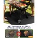 Vewaci Non-Curl 60x40 inch Under Grill Mats for Outdoor Grill, Double-Sided Fireproof, Oilproof & Waterproof BBQ Grill Mat, Easy to Clean, Indoor Fire Pit Fireplace Mat, Perfect for Deck/Patio/Lawn